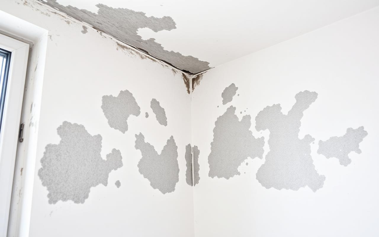Schimmelbefall in einer Jenaer Wohnung